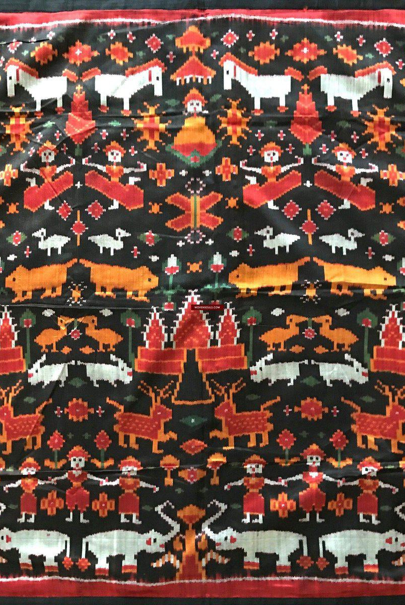 178 Silk Pidan Pedan Buddhist Figurative Textile Art from Cambodia-WOVENSOULS-Antique-Vintage-Textiles-Art-Decor