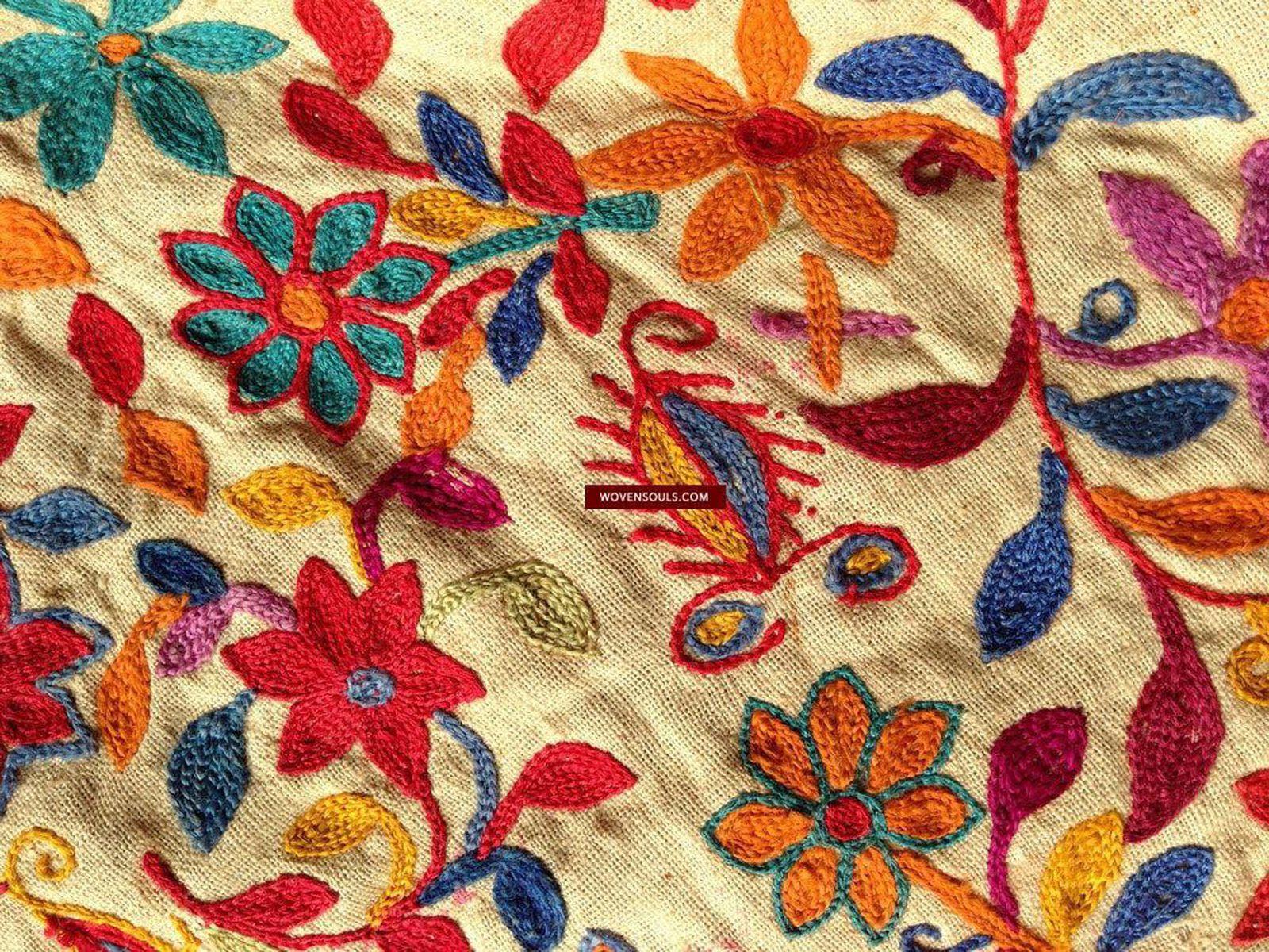 200 SOLD Vintage Embroidered Handmade Bag - Bokcha or Gabchi - Saurasthra Gujarat SOLD-WOVENSOULS-Antique-Vintage-Textiles-Art-Decor