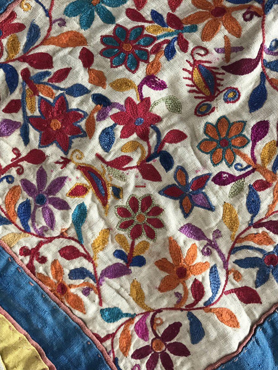 200 SOLD Vintage Embroidered Handmade Bag - Bokcha or Gabchi - Saurasthra Gujarat SOLD-WOVENSOULS-Antique-Vintage-Textiles-Art-Decor