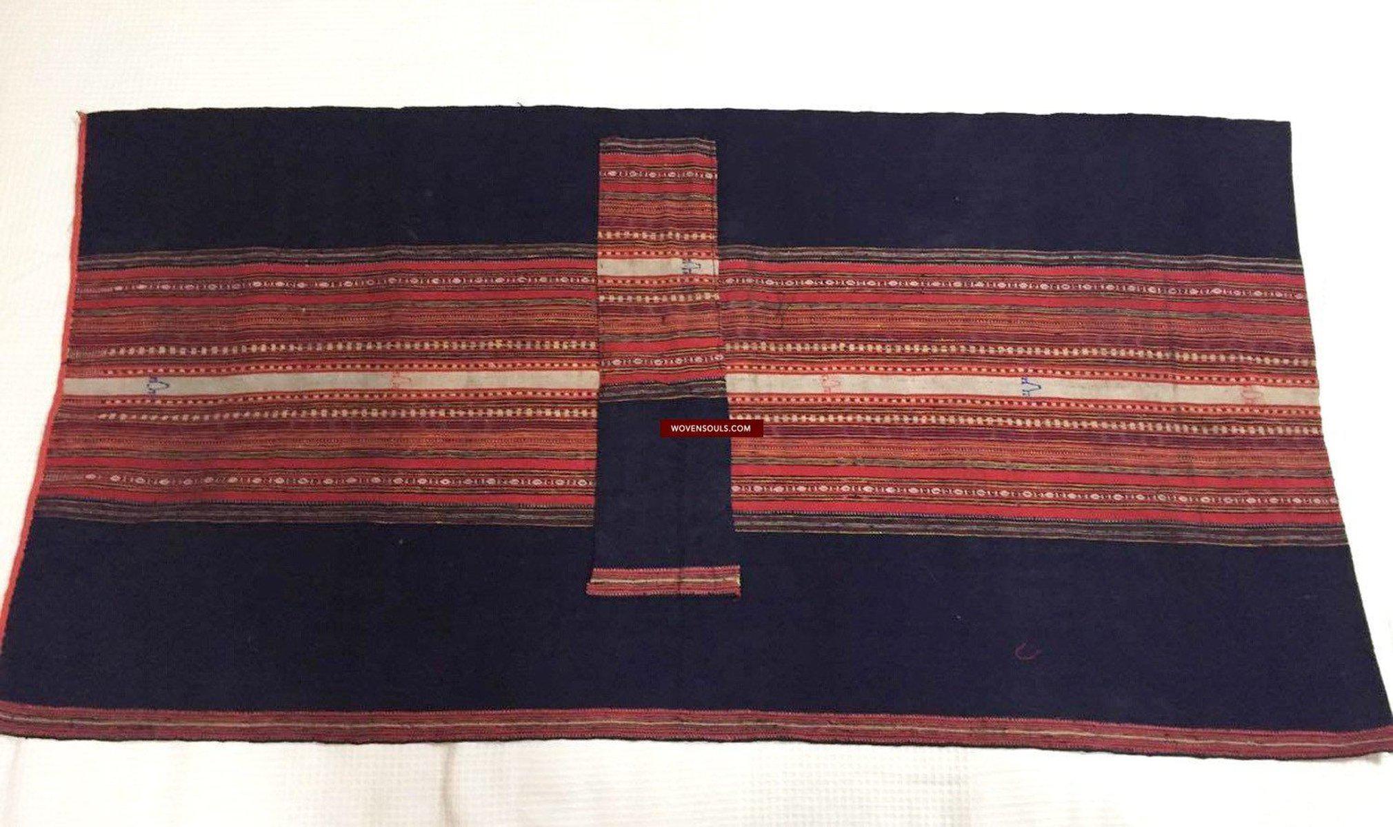 203 Vintage Hilltribe Weaving-WOVENSOULS-Antique-Vintage-Textiles-Art-Decor