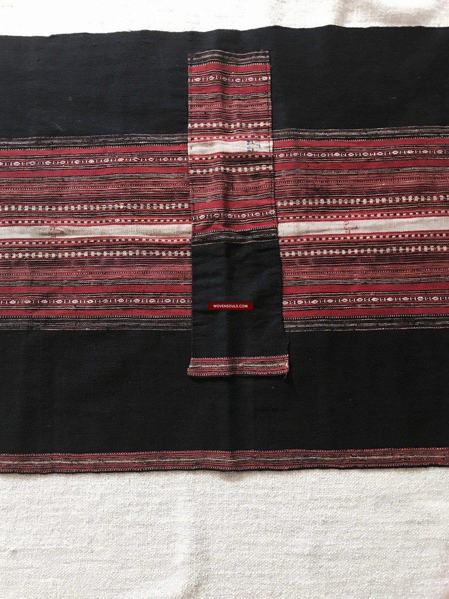 203 Vintage Hilltribe Weaving-WOVENSOULS-Antique-Vintage-Textiles-Art-Decor