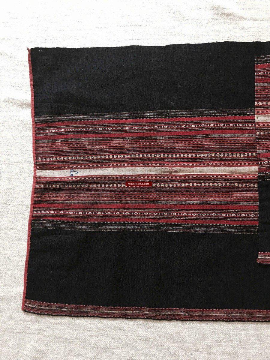 203 Vintage Hilltribe Weaving-WOVENSOULS-Antique-Vintage-Textiles-Art-Decor
