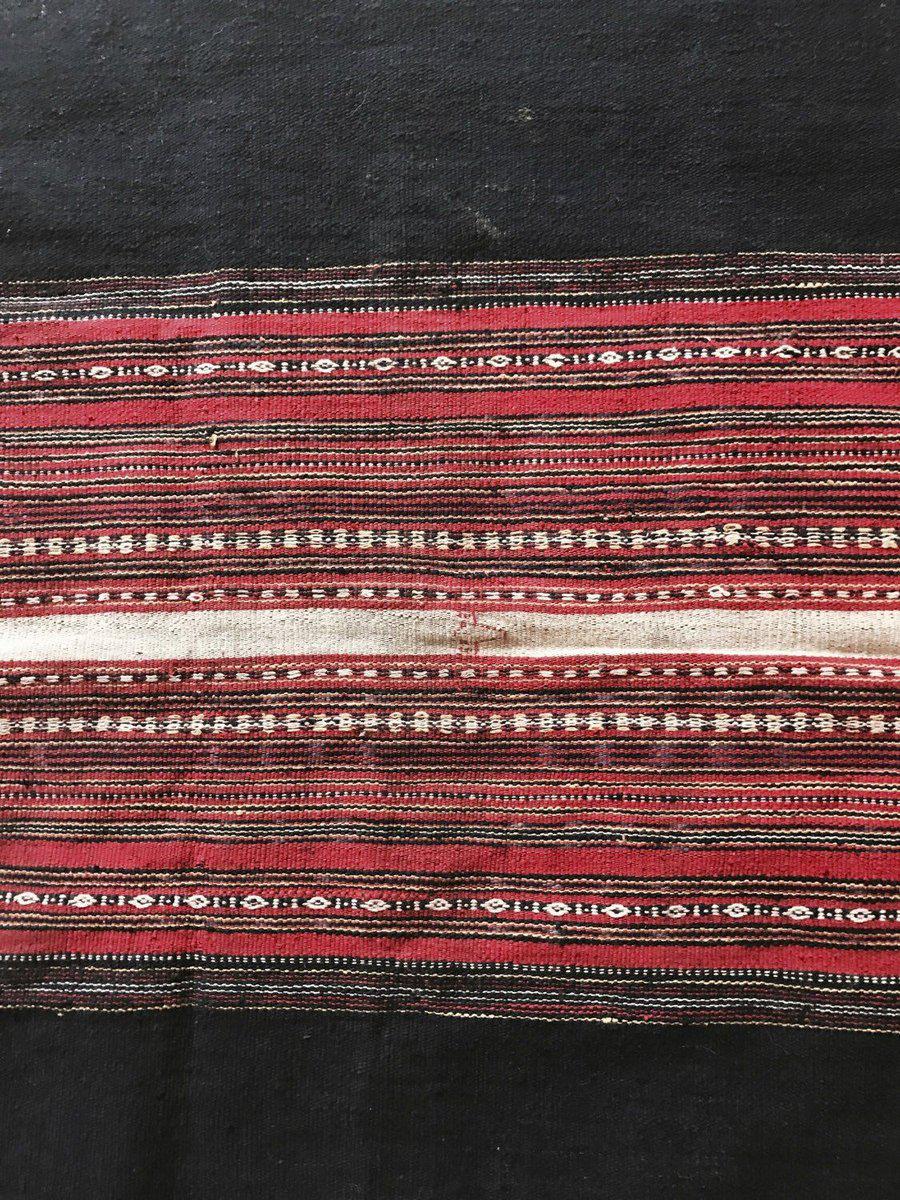 203 Vintage Hilltribe Weaving-WOVENSOULS-Antique-Vintage-Textiles-Art-Decor
