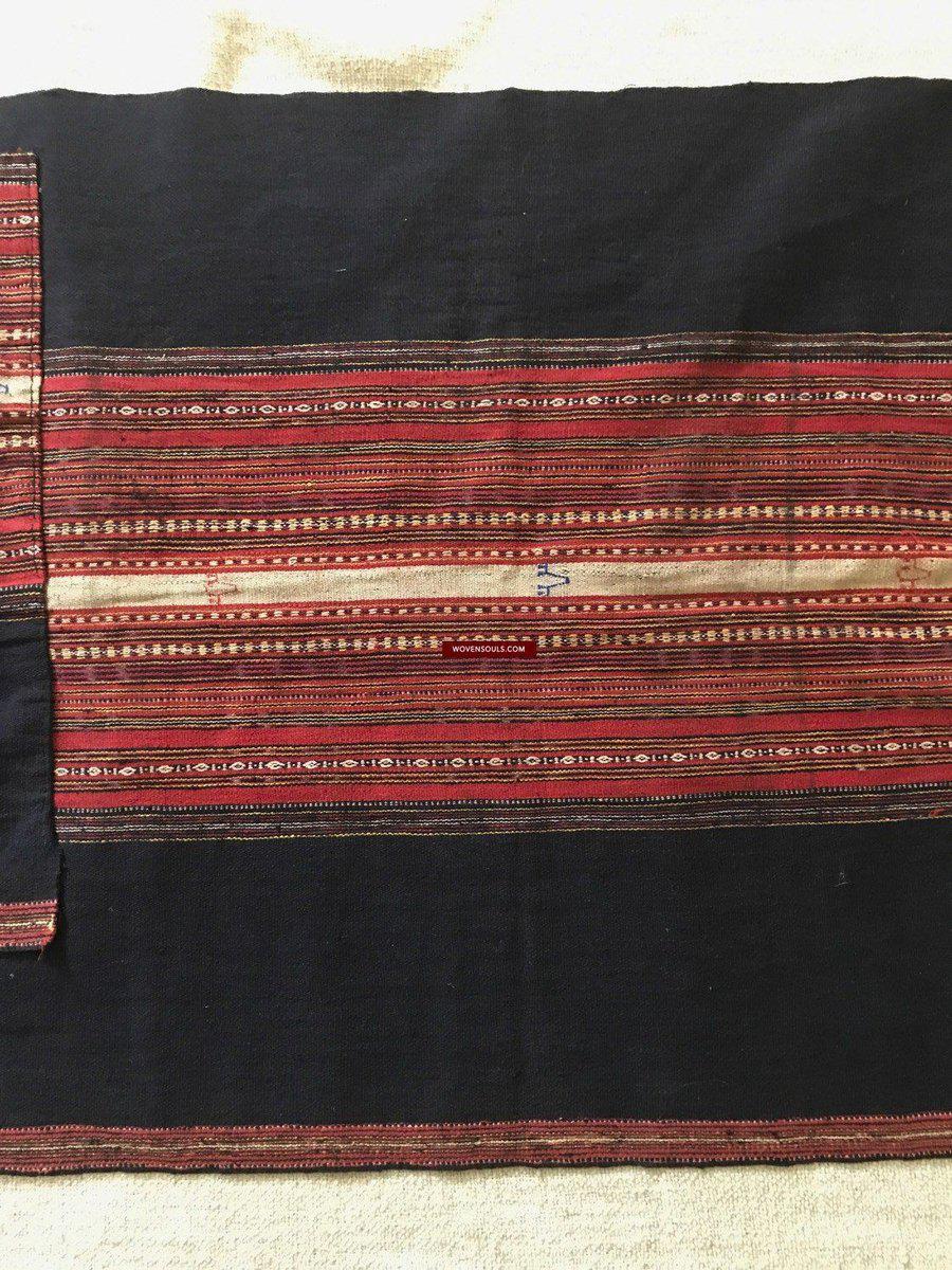 203 Vintage Hilltribe Weaving-WOVENSOULS-Antique-Vintage-Textiles-Art-Decor