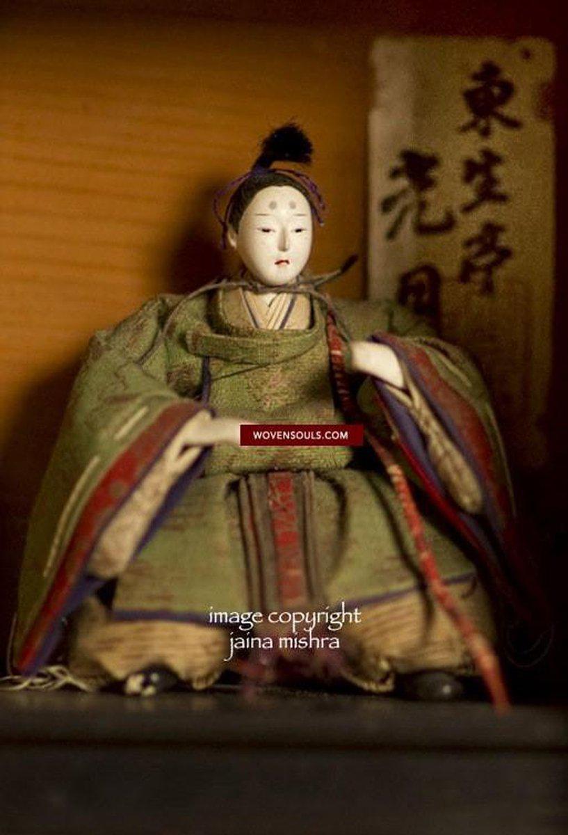 301 poupées japonaises antiques Ningyo Gofun-WOVENSOULS-Antique-Vintage-Textiles-Art-Décor