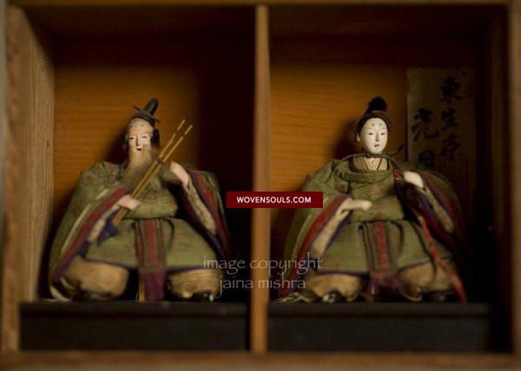 301 poupées japonaises antiques Ningyo Gofun-WOVENSOULS-Antique-Vintage-Textiles-Art-Décor