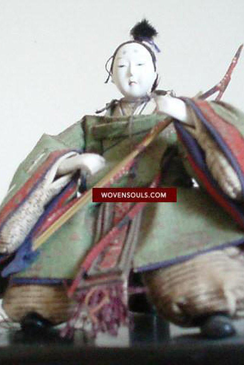 301 poupées japonaises antiques Ningyo Gofun-WOVENSOULS-Antique-Vintage-Textiles-Art-Décor