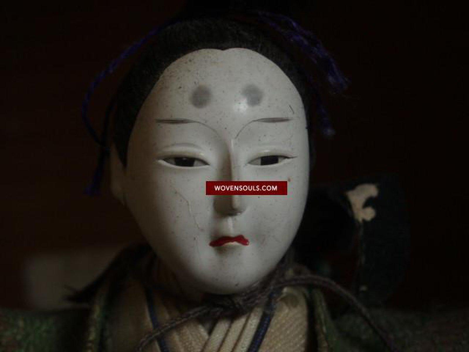 301 poupées japonaises antiques Ningyo Gofun-WOVENSOULS-Antique-Vintage-Textiles-Art-Décor