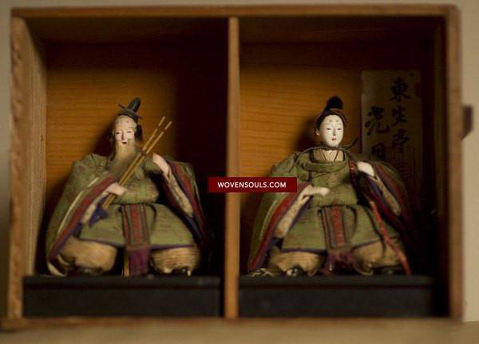 301 poupées japonaises antiques Ningyo Gofun-WOVENSOULS-Antique-Vintage-Textiles-Art-Décor
