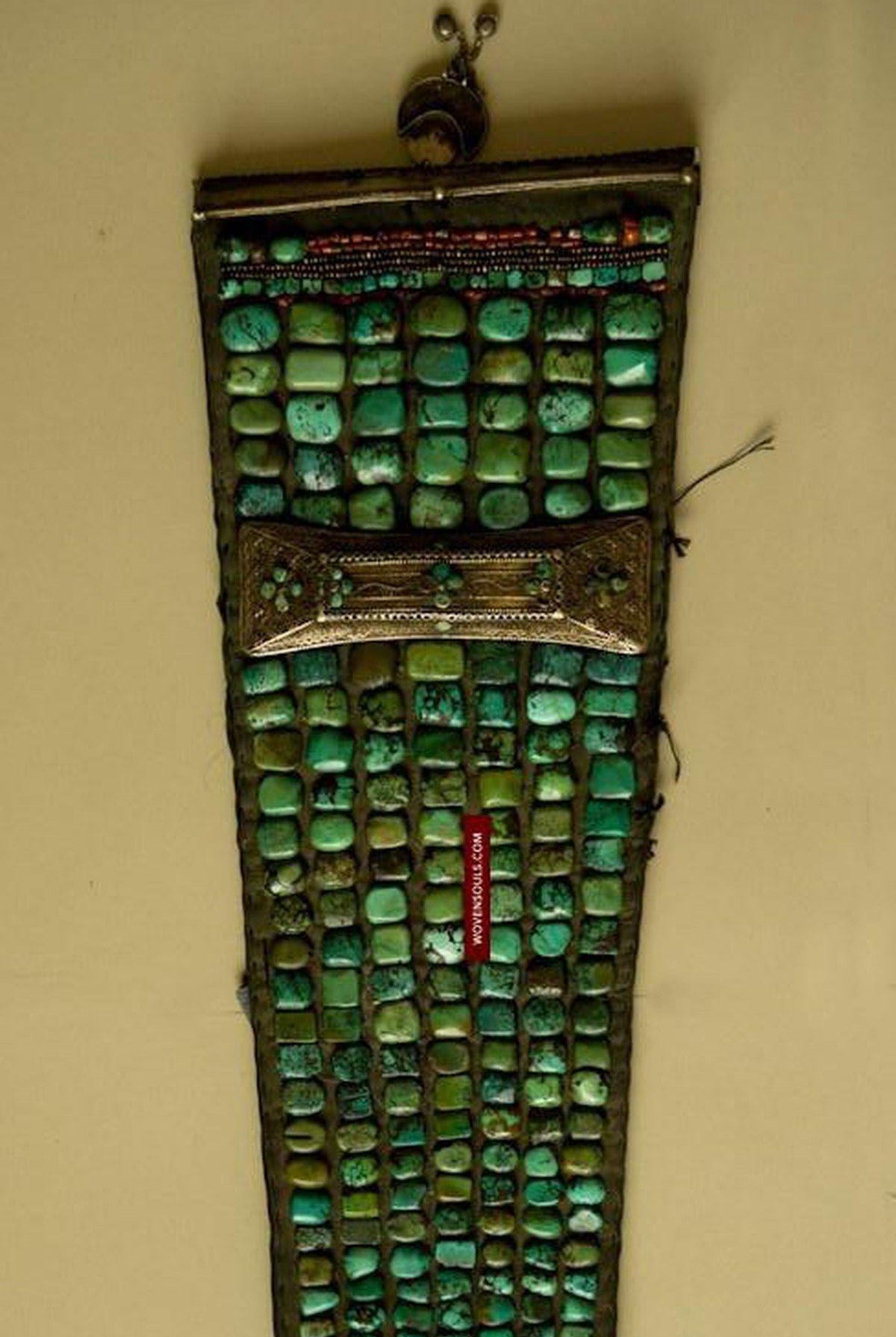 489 Rare Indian Heirloom Perak Ladakh Jewelry-WOVENSOULS-Antique-Vintage-Textiles-Art-Decor