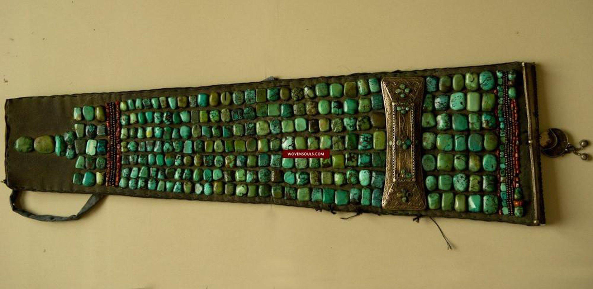 489 Rare Indian Heirloom Perak Ladakh Jewelry-WOVENSOULS-Antique-Vintage-Textiles-Art-Decor