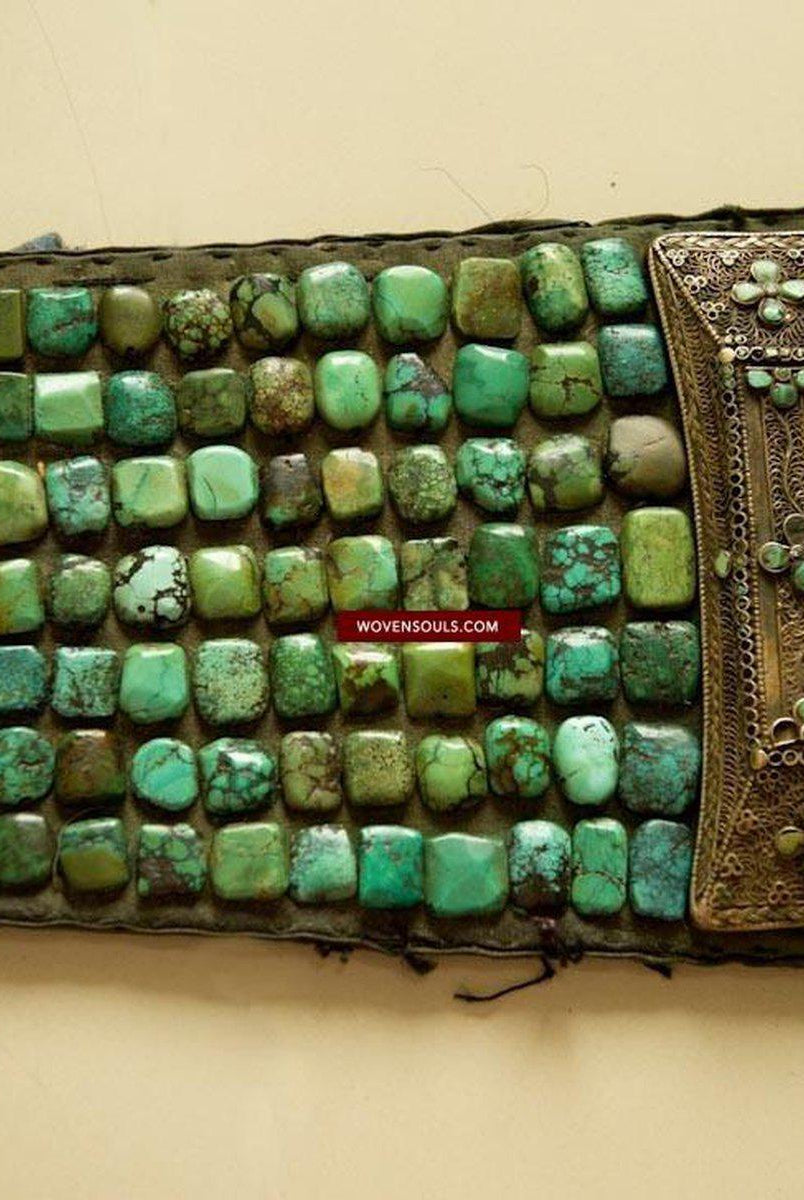489 Rare Indian Heirloom Perak Ladakh Jewelry-WOVENSOULS-Antique-Vintage-Textiles-Art-Decor