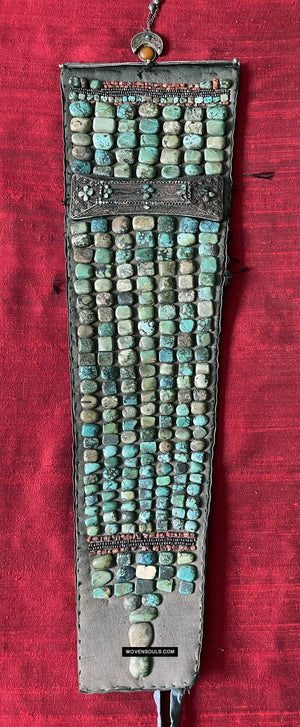 489 Rare Indian Heirloom Perak Ladakh Jewelry-WOVENSOULS Antique Textiles &amp; Art Gallery