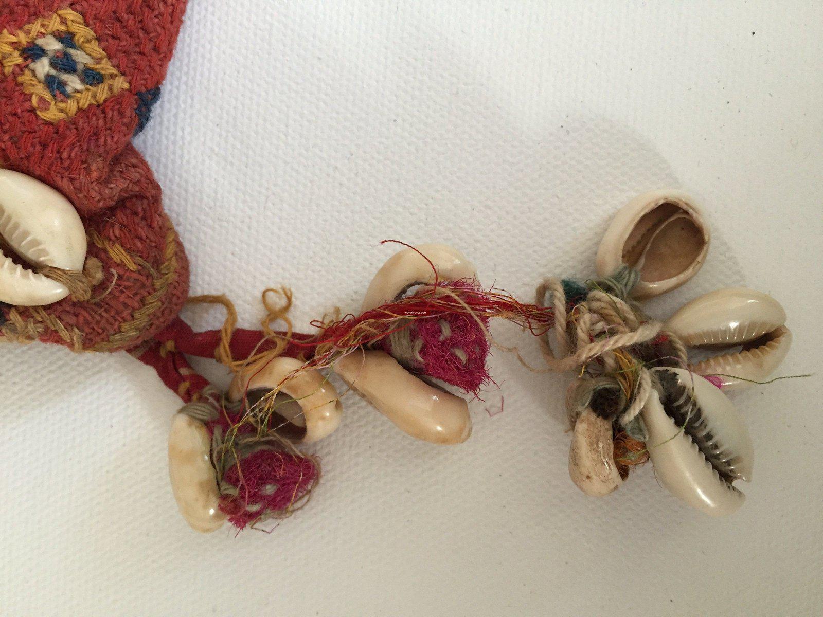 5007 E532 Small Vintage Banjara Tribal Textile Purse - Handmade traditional weaving-WOVENSOULS-Antique-Vintage-Textiles-Art-Decor