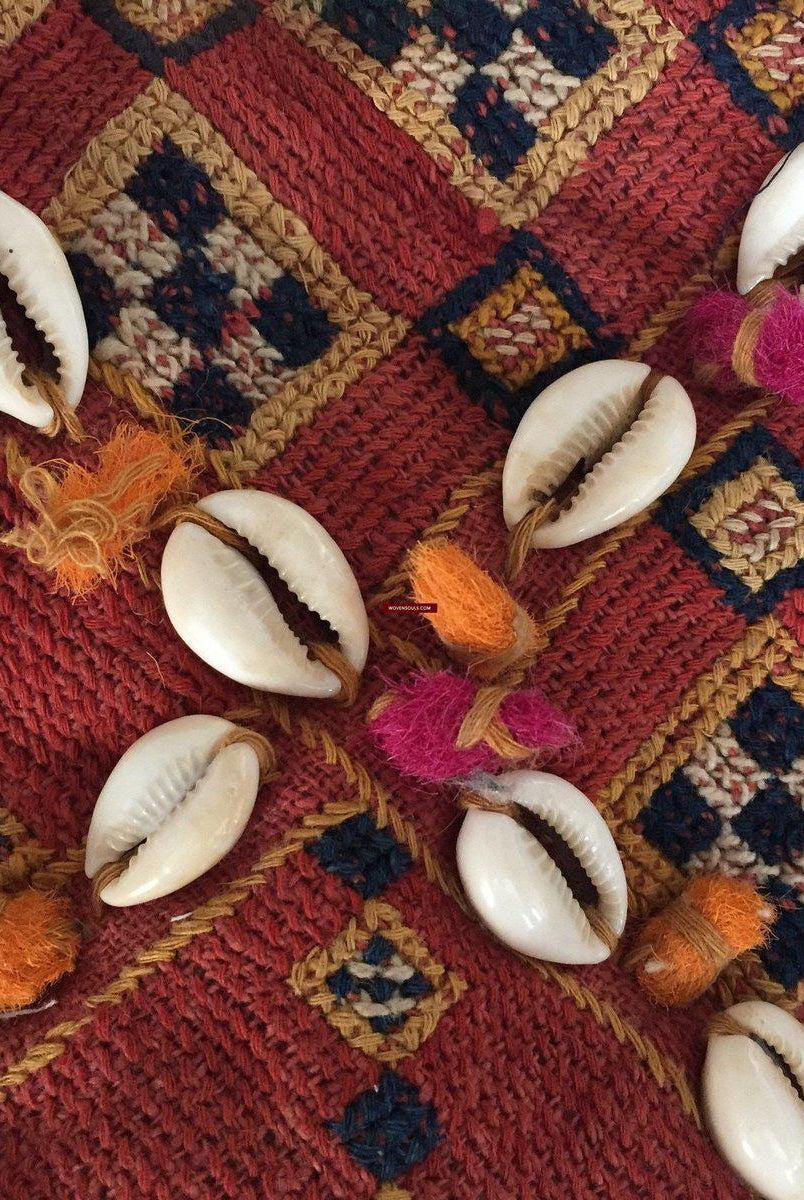 5007 E532 Small Vintage Banjara Tribal Textile Purse - Handmade traditional weaving-WOVENSOULS-Antique-Vintage-Textiles-Art-Decor