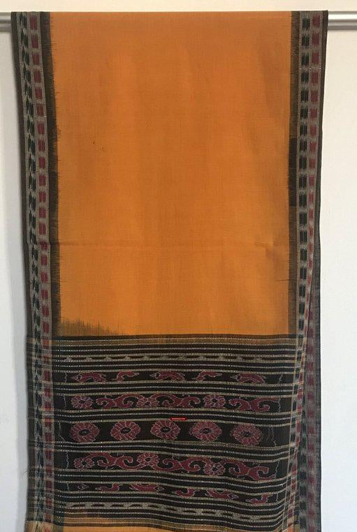 5219 Ikat-Stola aus Odisha - VERKAUFT-WOVENSOULS-Antike-Vintage-Textilien-Kunst-Dekor