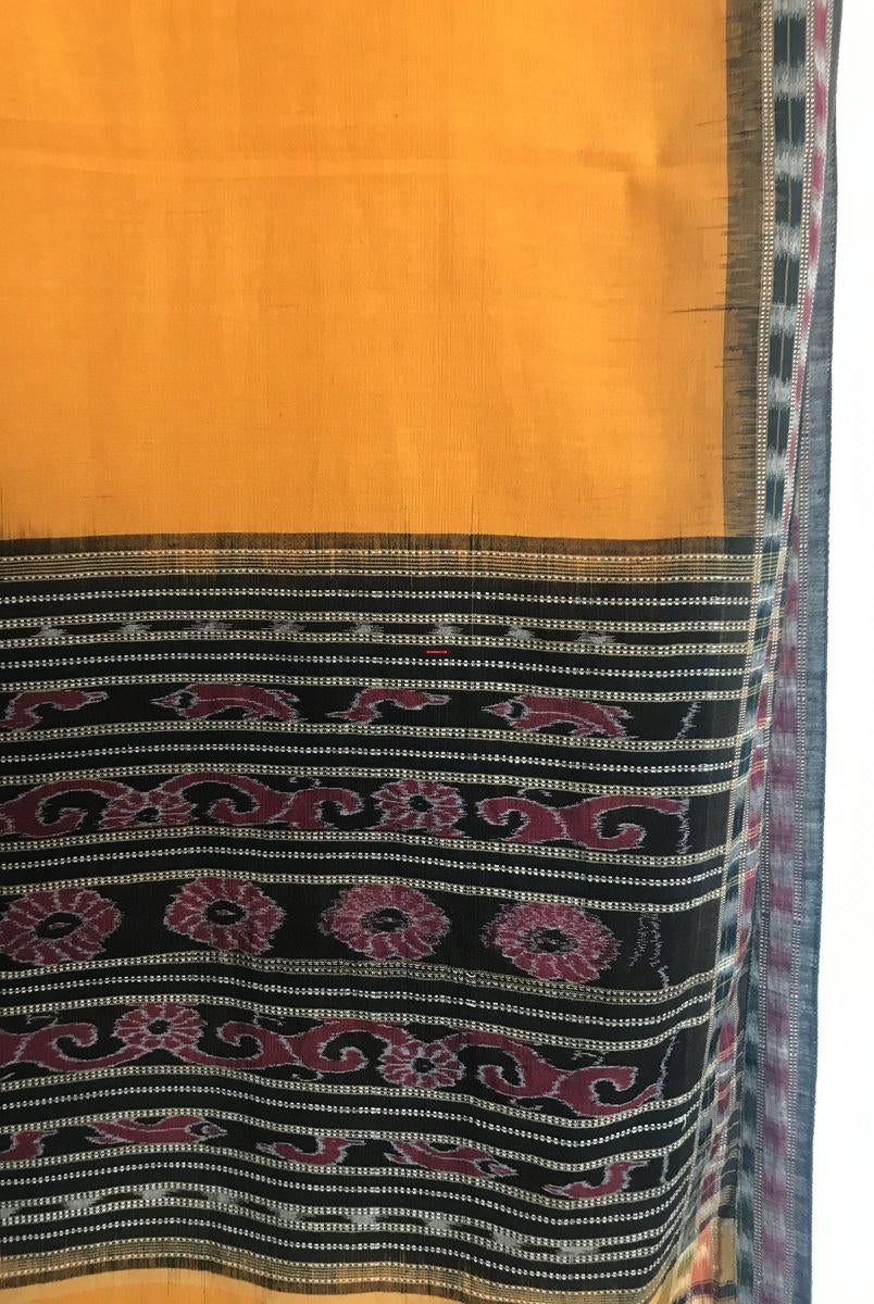 5219 Ikat Stole from Odisha - SOLD-WOVENSOULS-Antique-Vintage-Textiles-Art-Decor