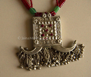 5223 SOLD Vintage Traditional Garo Tribal Necklace - North East India-WOVENSOULS-Antique-Vintage-Textiles-Art-Decor