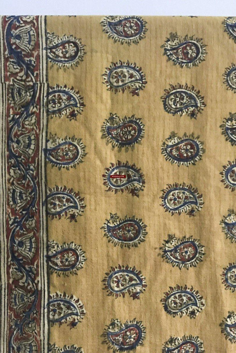 5304 Schal / Stola / Wickeltuch / Krawatte Baumwolle Hybrid Handwebstuhl Textilkunst - Ikat & Blockdruck-WOVENSOULS-Antike-Vintage-Textilien-Kunst-Dekor