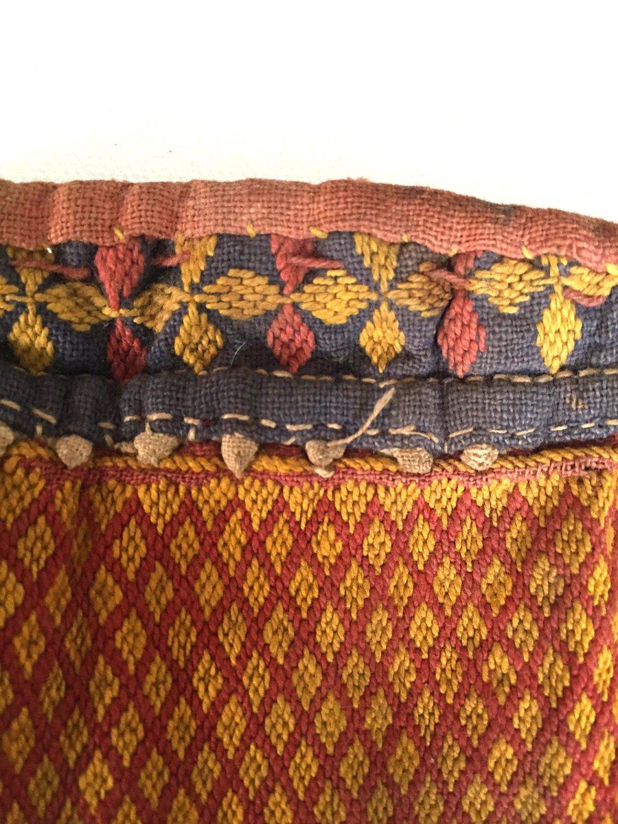 5533 Small Vintage Banjara Tribal Textile Purse - Handmade traditional weaving-WOVENSOULS-Antique-Vintage-Textiles-Art-Decor