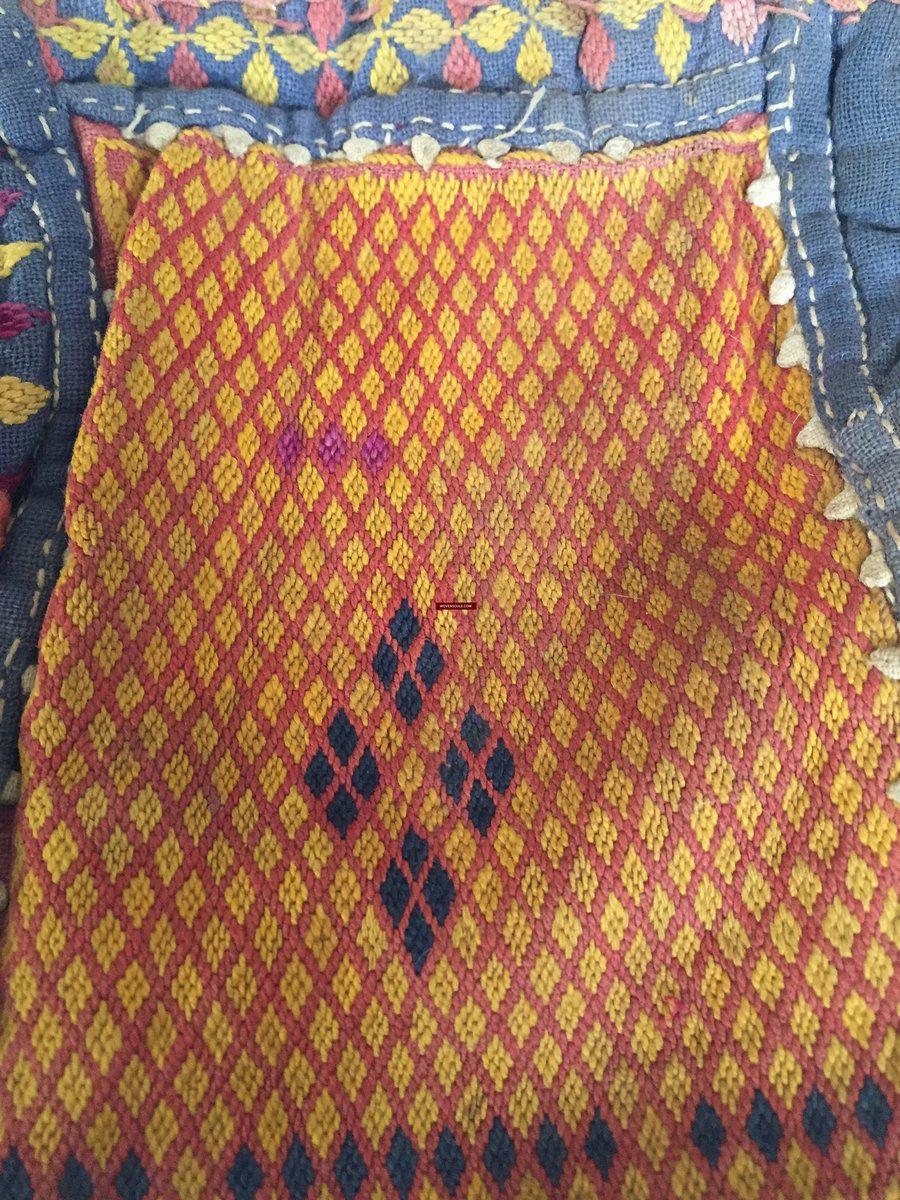 5533 Small Vintage Banjara Tribal Textile Purse - Handmade traditional weaving-WOVENSOULS-Antique-Vintage-Textiles-Art-Decor