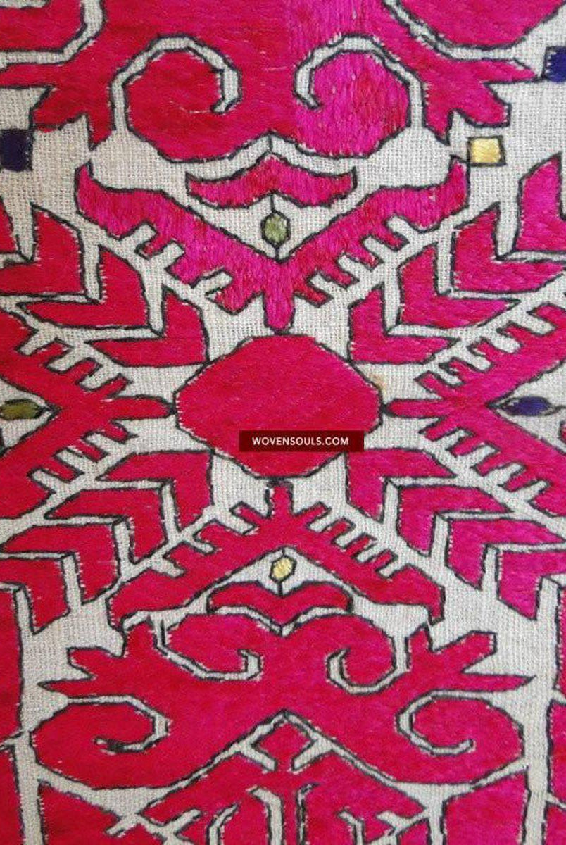 626 ANtique Textile Art Swat Valley Wedding Shawl-WOVENSOULS-Antique-Vintage-Textiles-Art-Decor