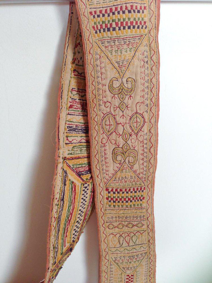 652 SOLD Rare Old Bokani Bukani Groom's Wedding Textile Art-WOVENSOULS-Antique-Vintage-Textiles-Art-Decor