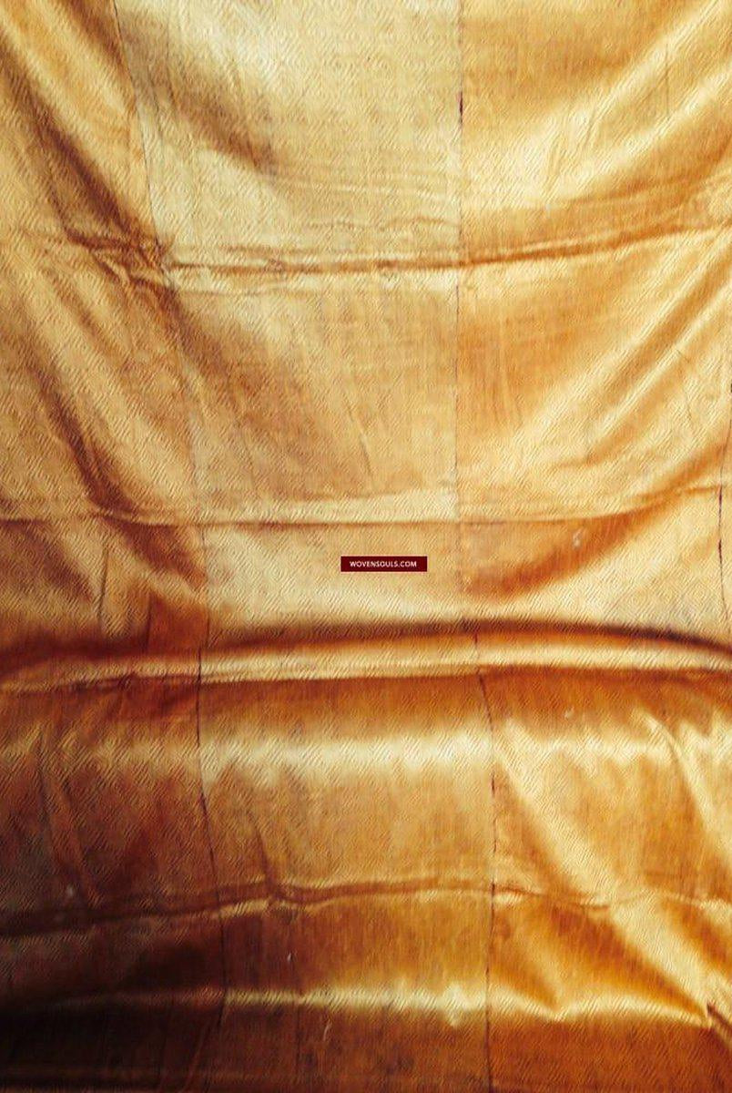 672 Varida Bagh Phulkari Indian Textile Art Handmade-WOVENSOULS-Antique-Vintage-Textiles-Art-Decor