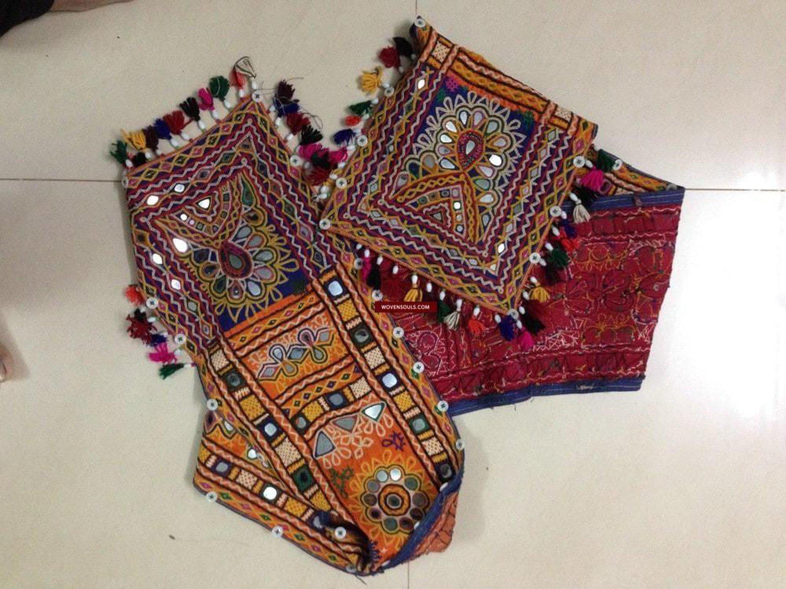 692 SOLD - Vintage Bukani Bokani Groom's Wedding Accessory Tribal textile Gujarat SOLD-WOVENSOULS-Antique-Vintage-Textiles-Art-Decor