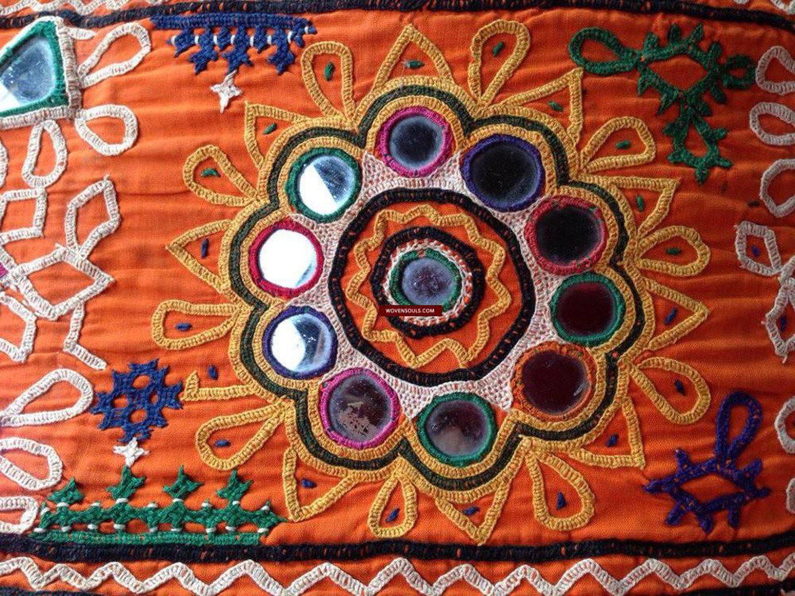 692 SOLD - Vintage Bukani Bokani Groom's Wedding Accessory Tribal textile Gujarat SOLD-WOVENSOULS-Antique-Vintage-Textiles-Art-Decor