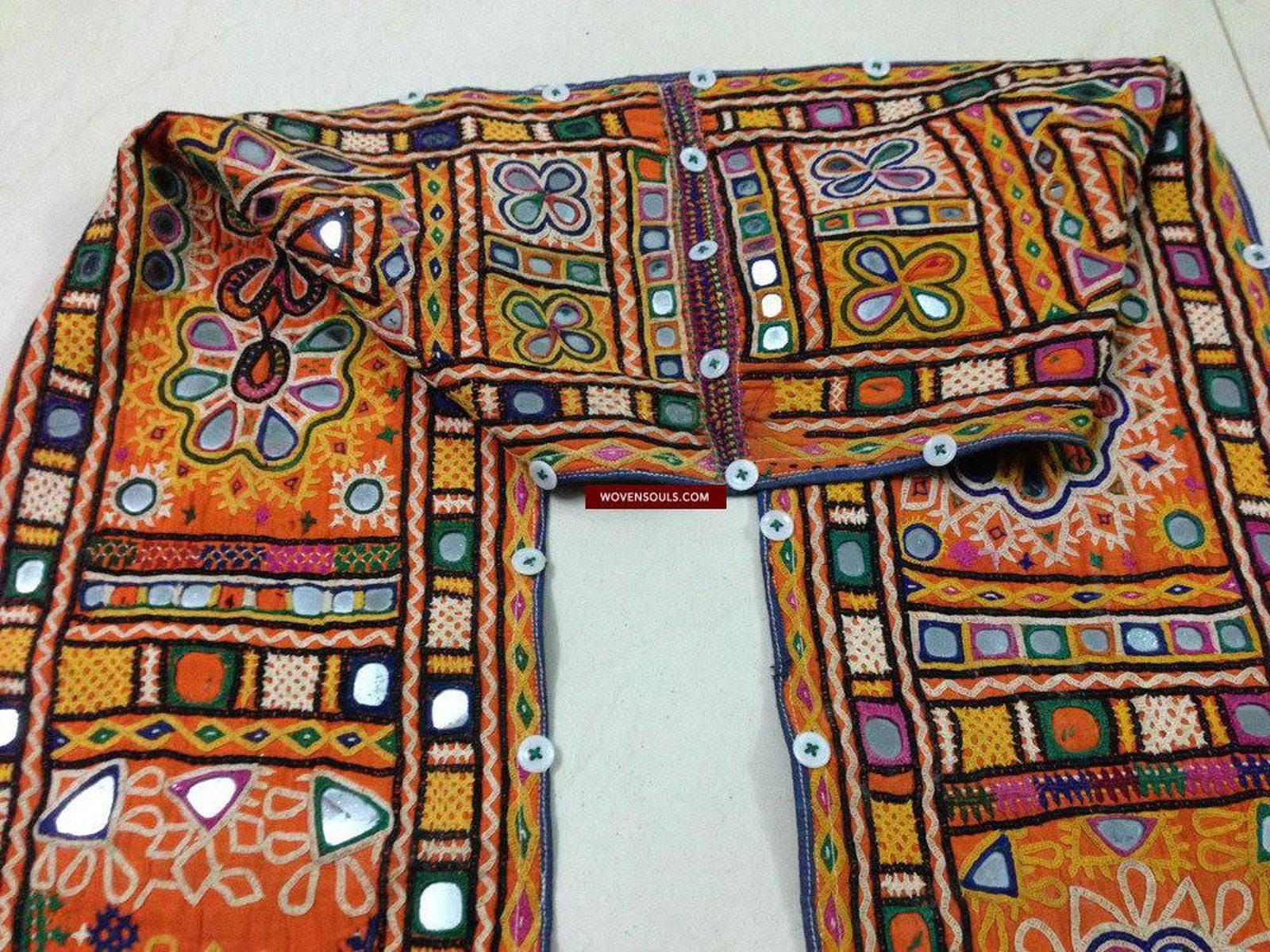 692 SOLD - Vintage Bukani Bokani Groom's Wedding Accessory Tribal textile Gujarat SOLD-WOVENSOULS-Antique-Vintage-Textiles-Art-Decor