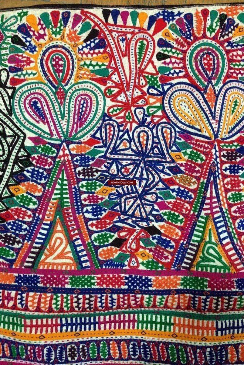 705 Vintage Debariya Rabari Dowry Bag-WOVENSOULS-Antique-Vintage-Textiles-Art-Decor