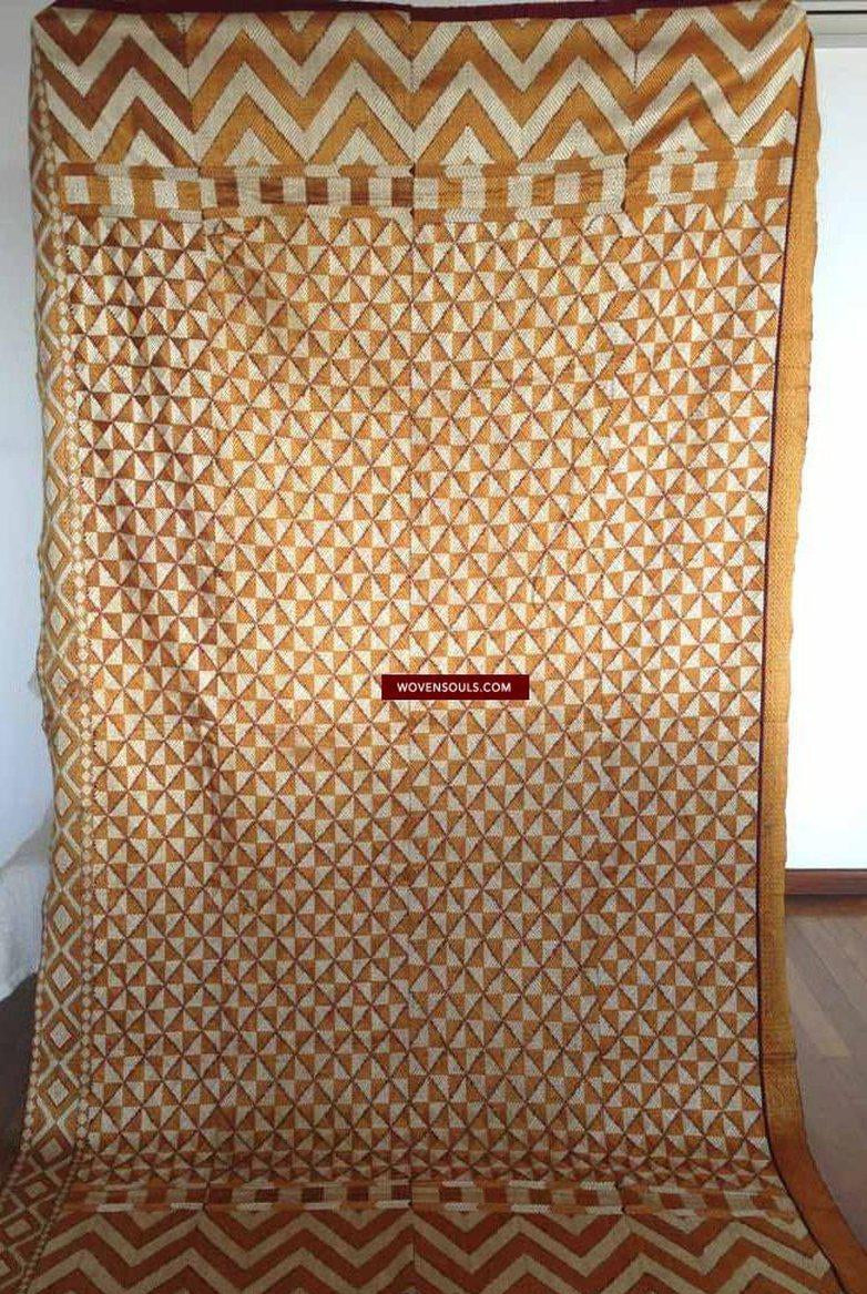 750 Trikona Bagh Phulkari-WOVENSOULS-Antike-Vintage-Textilien-Kunst-Dekor