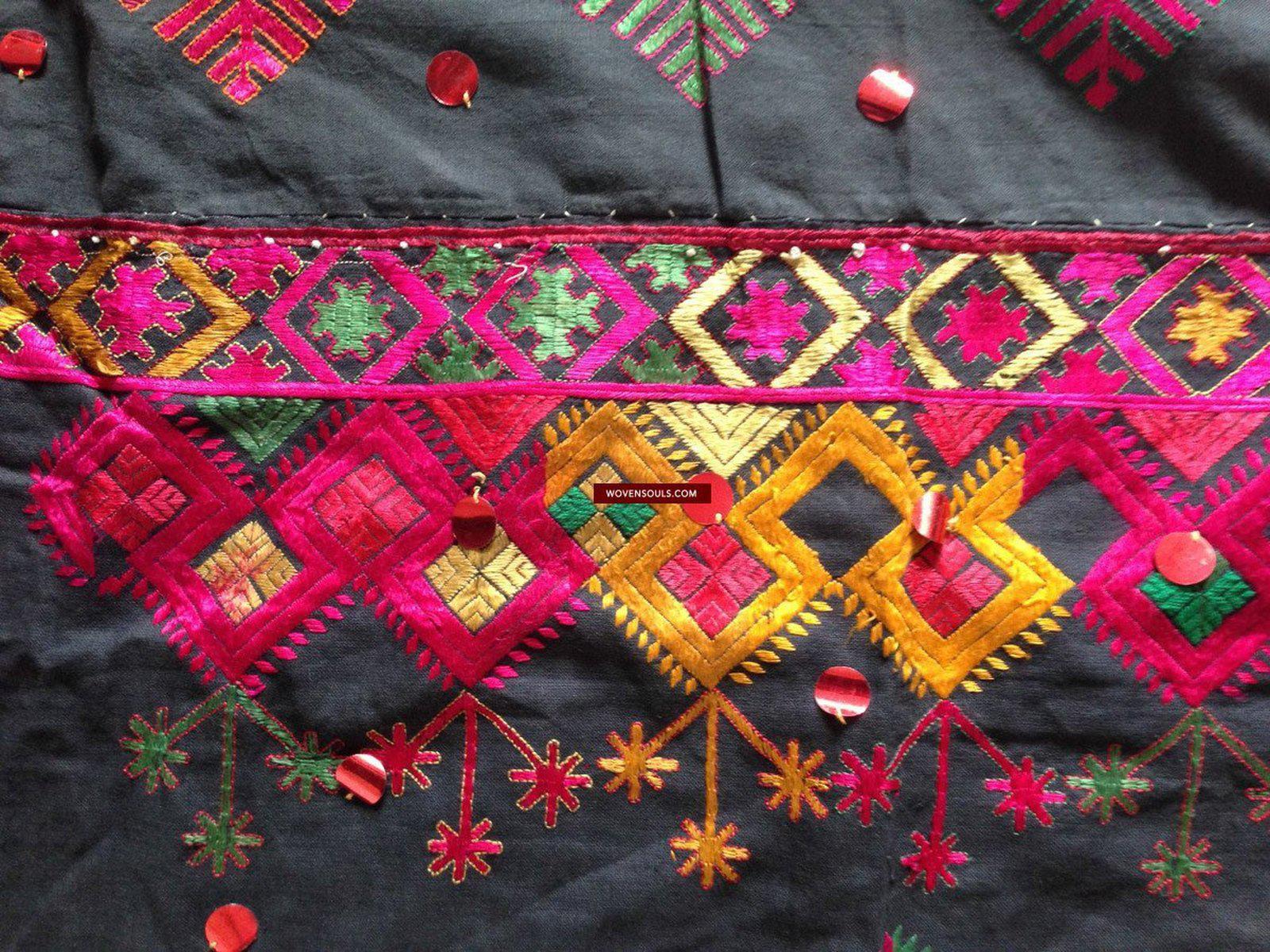 751 Vintage Kohistani Shawl Textile Art-WOVENSOULS-Antique-Vintage-Textiles-Art-Decor