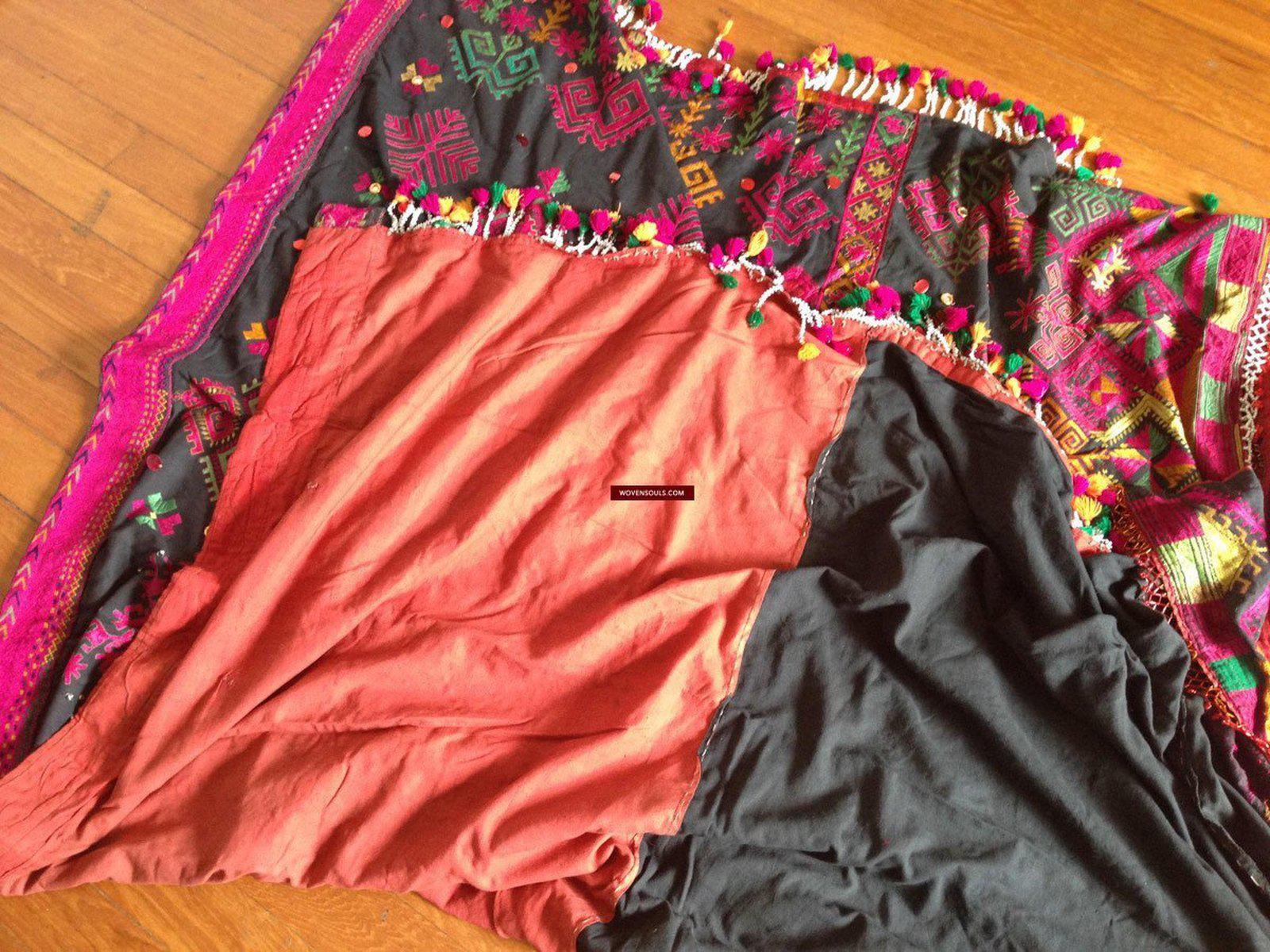 751 Vintage Kohistani Shawl Textile Art-WOVENSOULS-Antique-Vintage-Textiles-Art-Decor