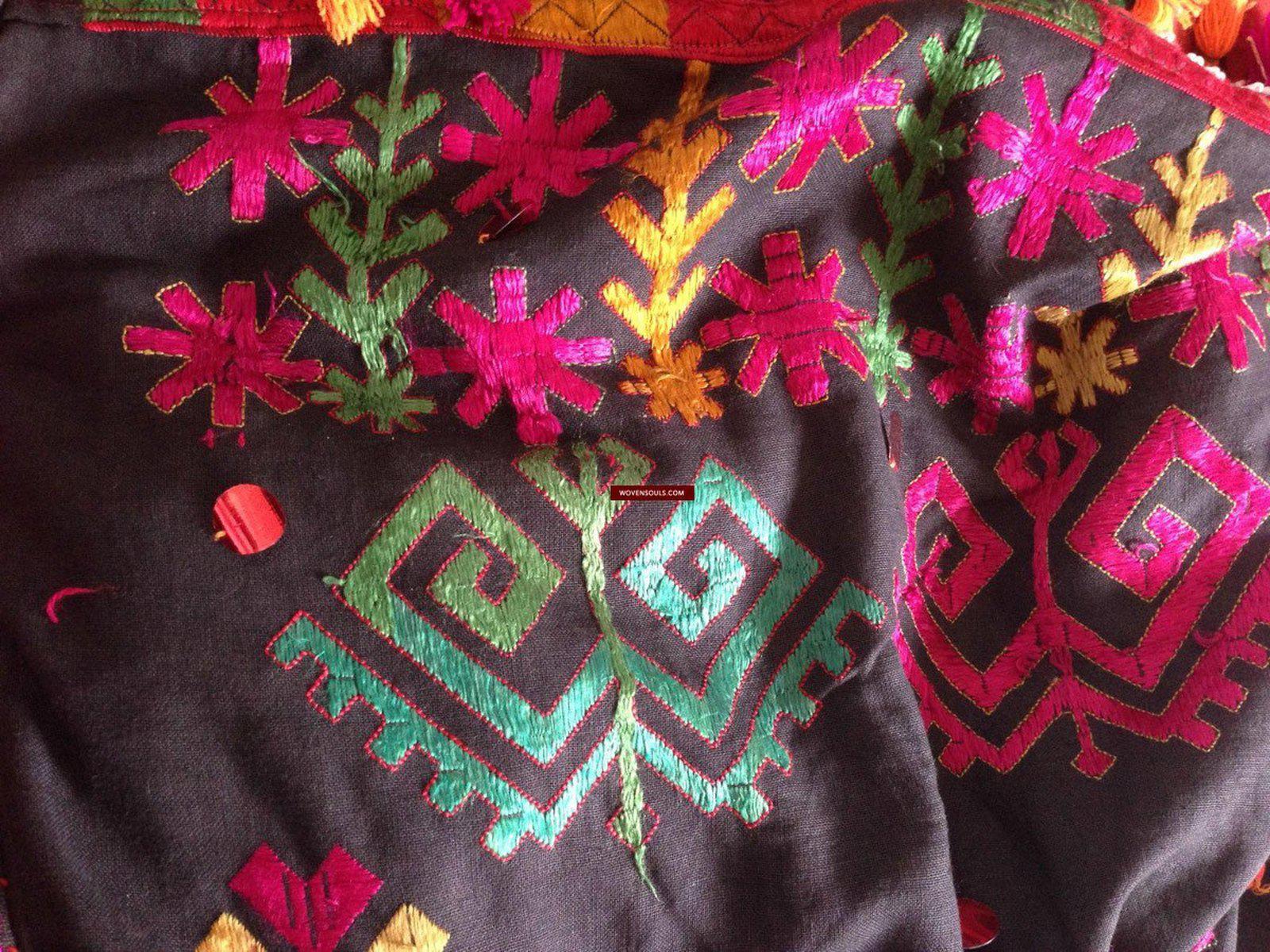 751 Vintage Kohistani Shawl Textile Art-WOVENSOULS-Antique-Vintage-Textiles-Art-Decor