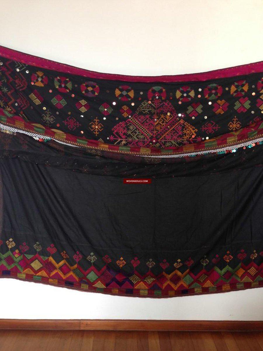 752 Vintage Kohistani Shawl Textile Art-WOVENSOULS-Antique-Vintage-Textiles-Art-Decor