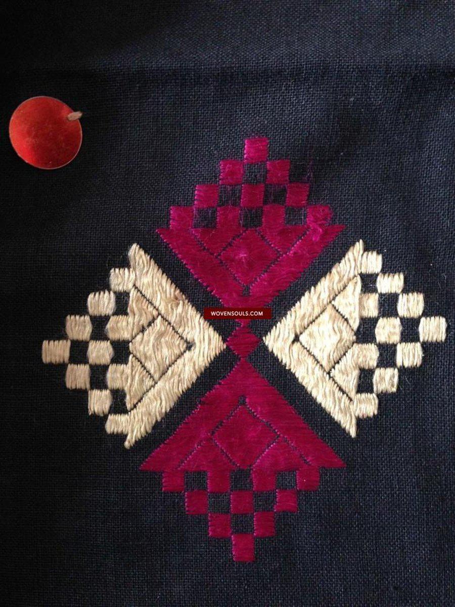 752 Vintage Kohistani Shawl Textile Art-WOVENSOULS-Antique-Vintage-Textiles-Art-Decor