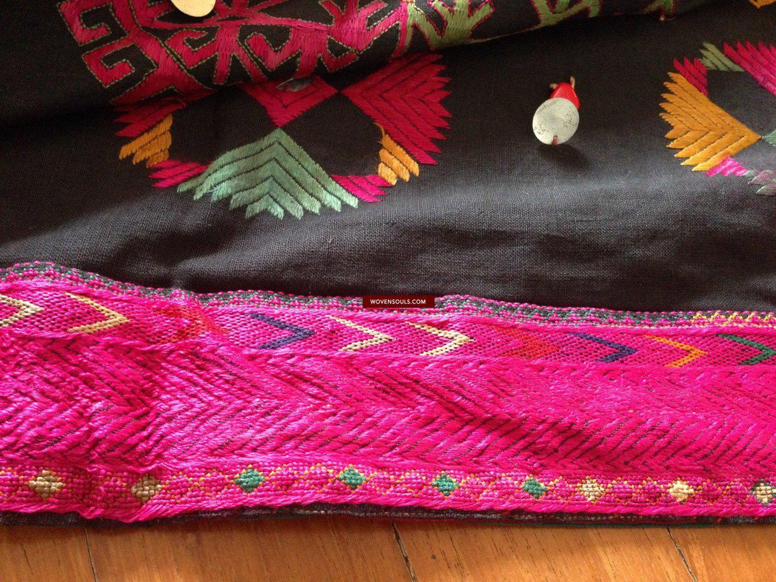 752 Vintage Kohistani Shawl Textile Art-WOVENSOULS-Antique-Vintage-Textiles-Art-Decor