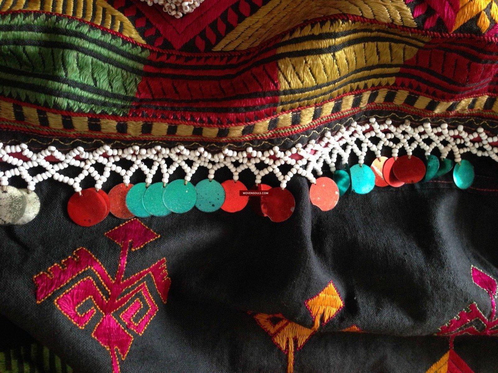 752 Vintage Kohistani Shawl Textile Art-WOVENSOULS-Antique-Vintage-Textiles-Art-Decor