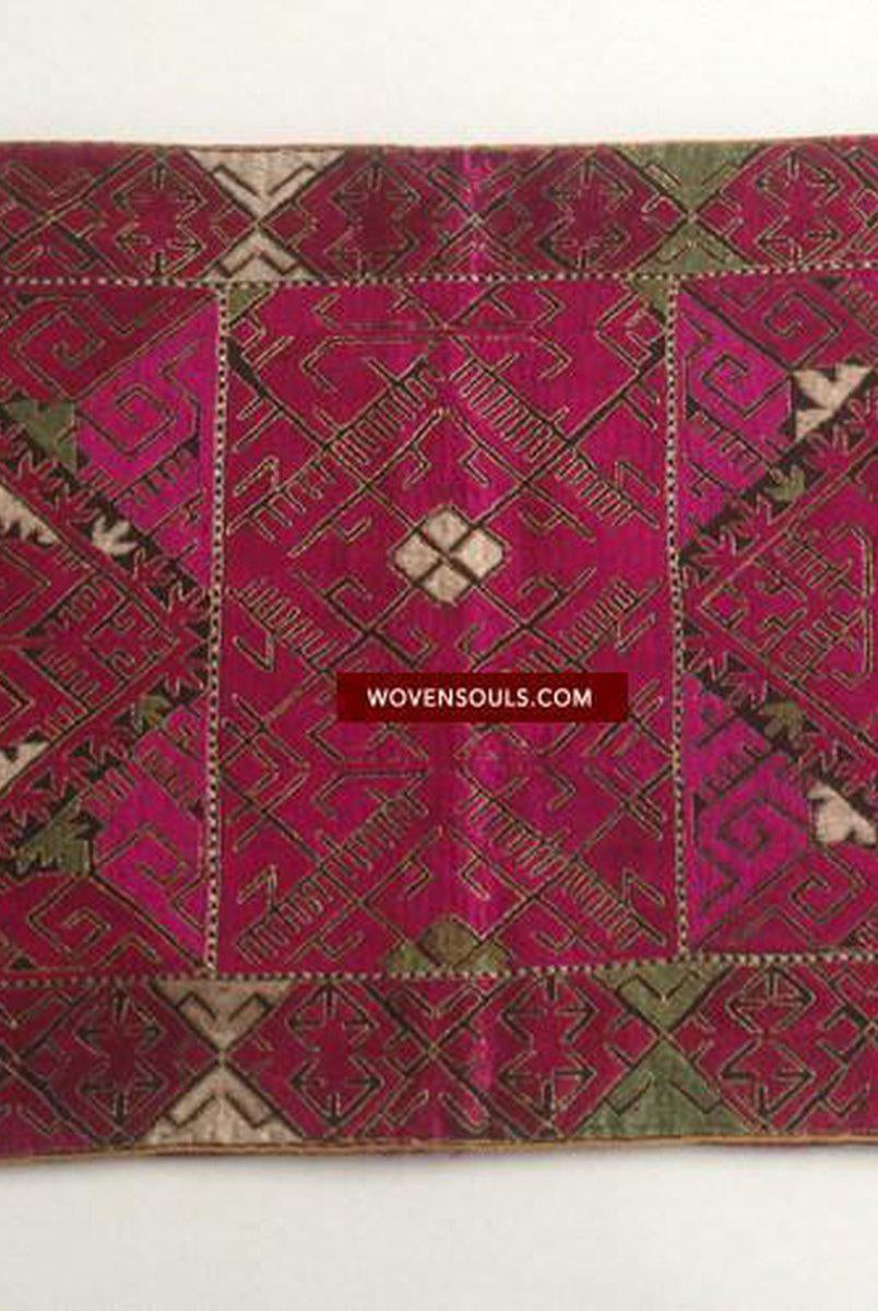 778 Antique Swat Valley Dowry Pillow Case textile-WOVENSOULS-Antique-Vintage-Textiles-Art-Decor