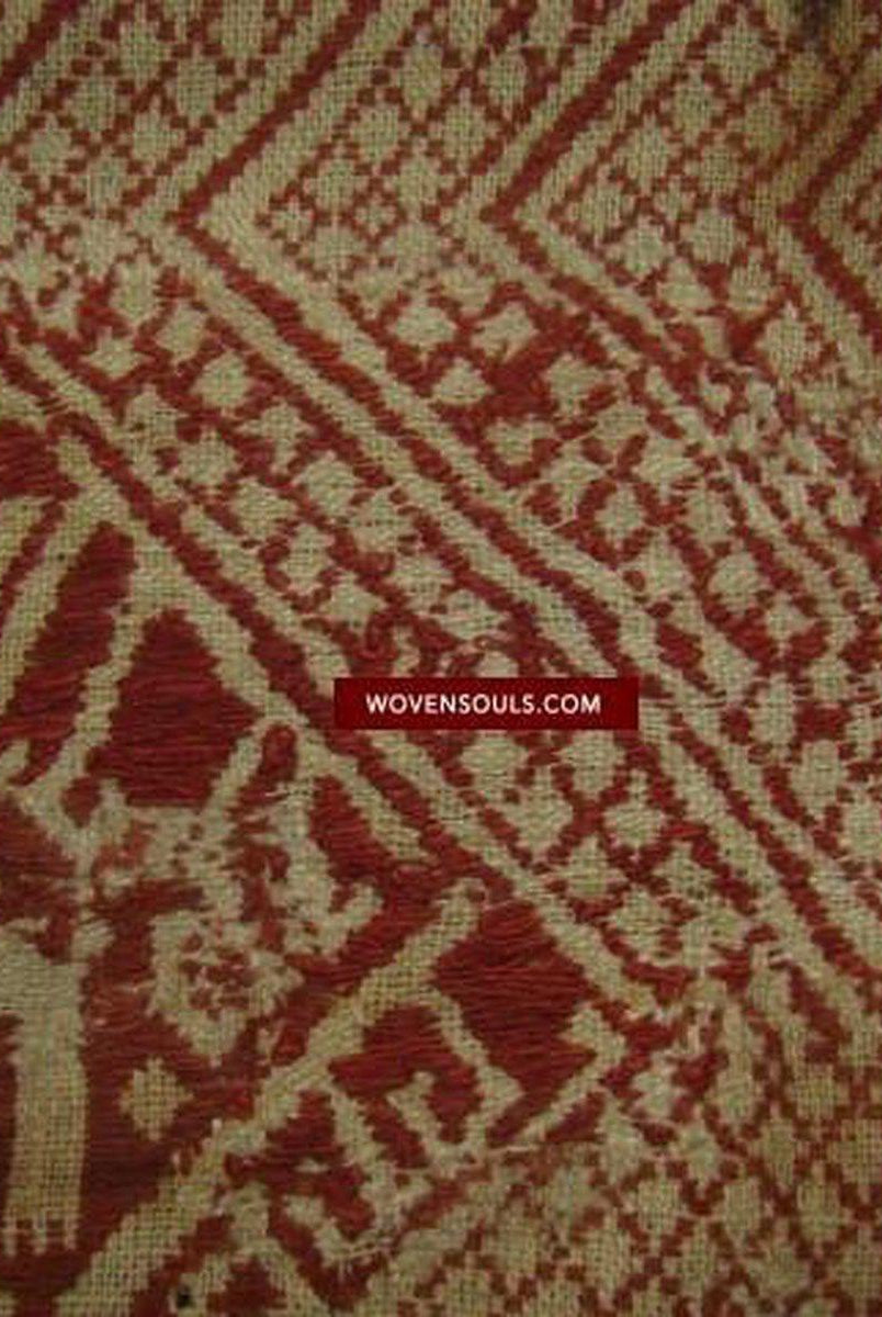 791 Superb Antique Sumatran Tampan Shipcloth textile art-WOVENSOULS-Antique-Vintage-Textiles-Art-Decor