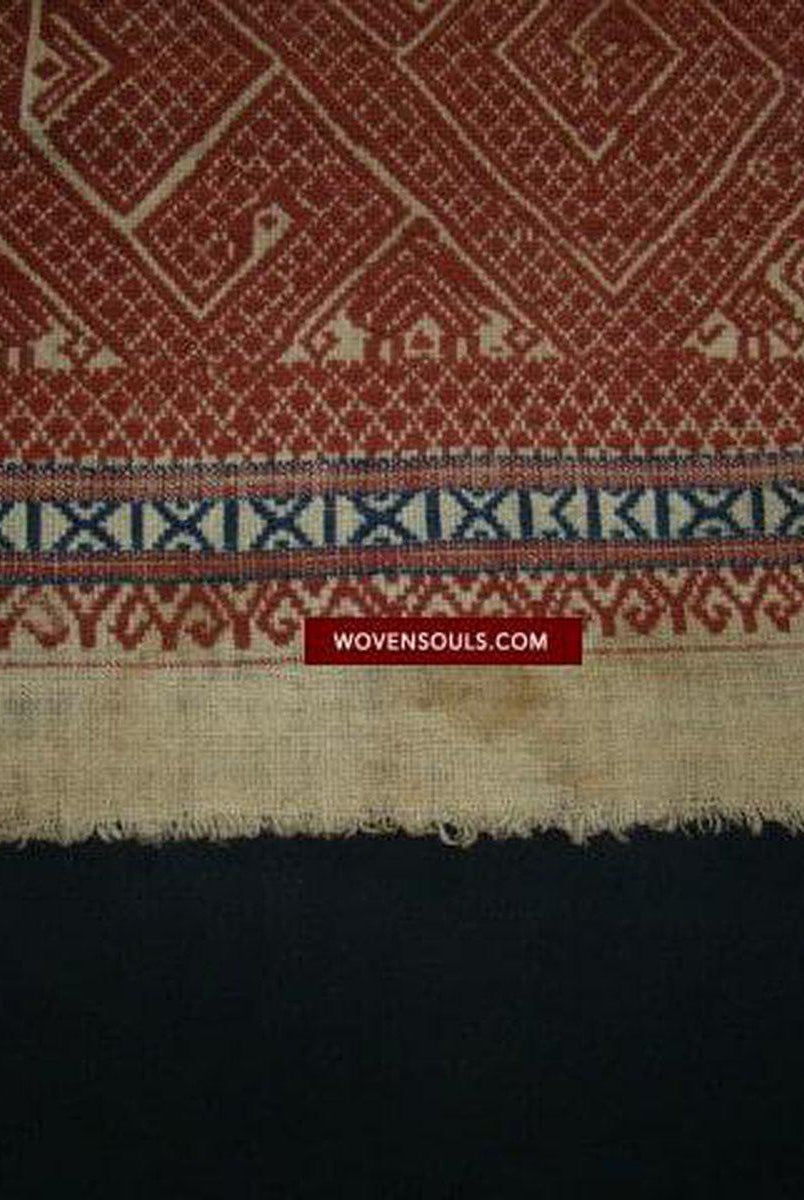 791 Superb Antique Sumatran Tampan Shipcloth textile art-WOVENSOULS-Antique-Vintage-Textiles-Art-Decor