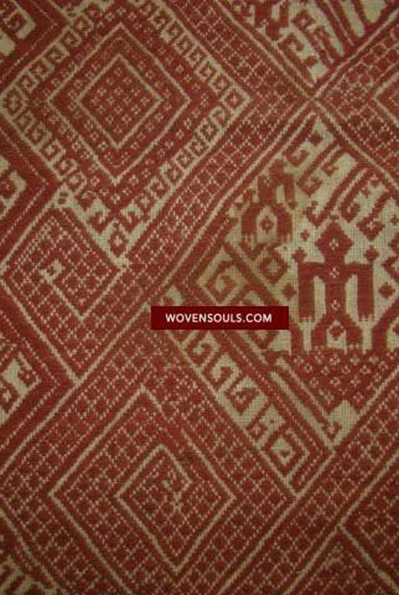 791 Superb Antique Sumatran Tampan Shipcloth textile art-WOVENSOULS-Antique-Vintage-Textiles-Art-Decor