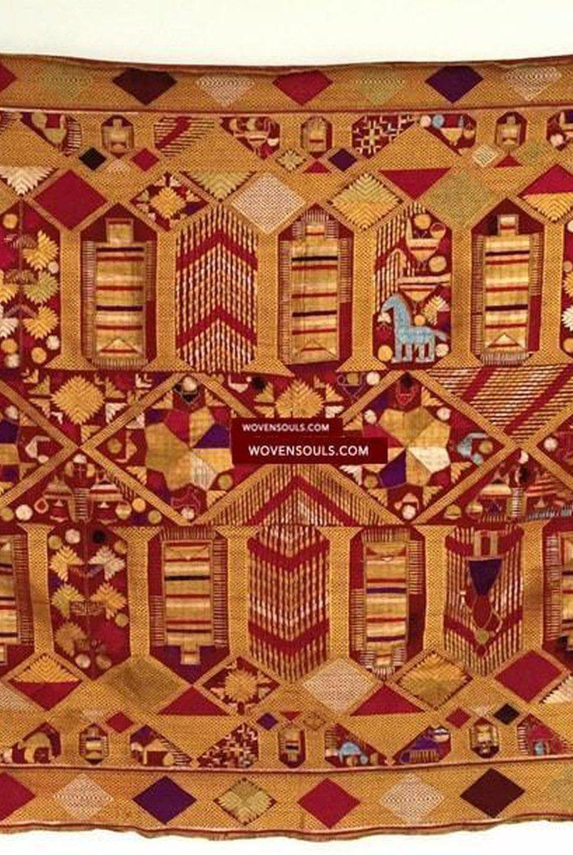 807 VERKAUFT Darshan Dwar Phulkari Bagh Textil-WOVENSOULS-Antike-Vintage-Textilien-Kunst-Dekor