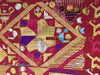 807 SOLD Darshan Dwar Phulkari Bagh textile-WOVENSOULS-Antique-Vintage-Textiles-Art-Decor