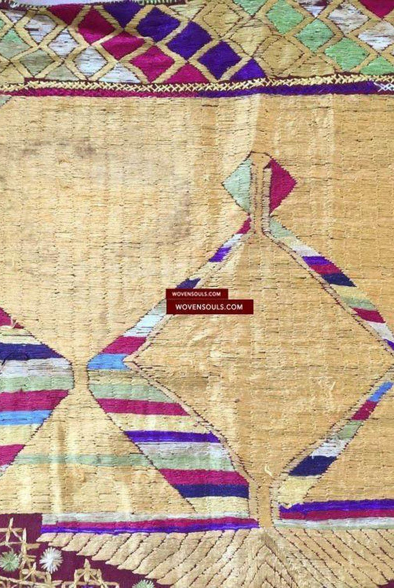 812 VERKAUFT Bagh Phulkari Textil / VerkaufWOVENSOULS-Antike-Vintage-Textilien-Kunst-Dekor