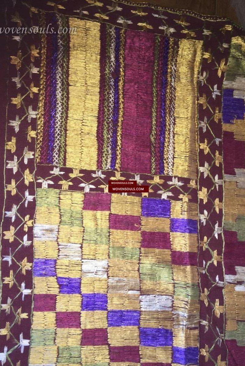 812 VERKAUFT Bagh Phulkari Textil / VerkaufWOVENSOULS-Antike-Vintage-Textilien-Kunst-Dekor