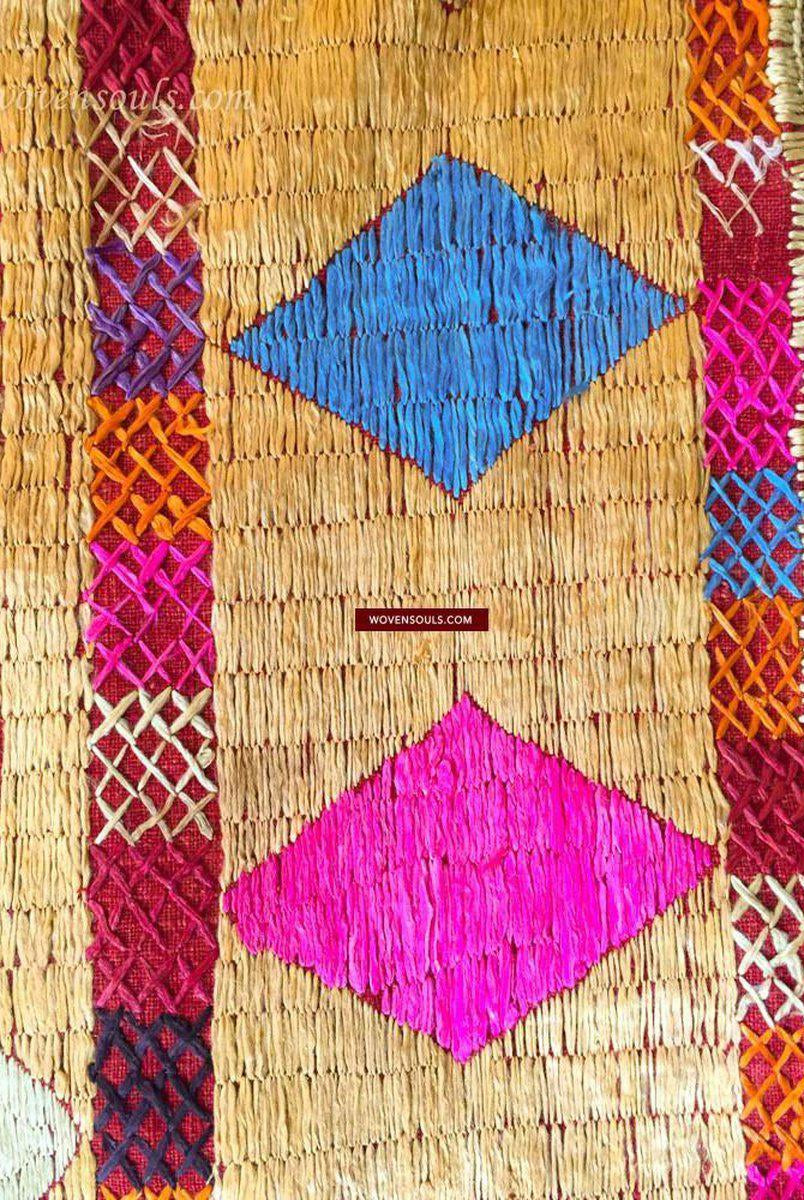 813 SOLD Phulkari Bagh Textile - Masterpiece-WOVENSOULS-Antique-Vintage-Textiles-Art-Decor