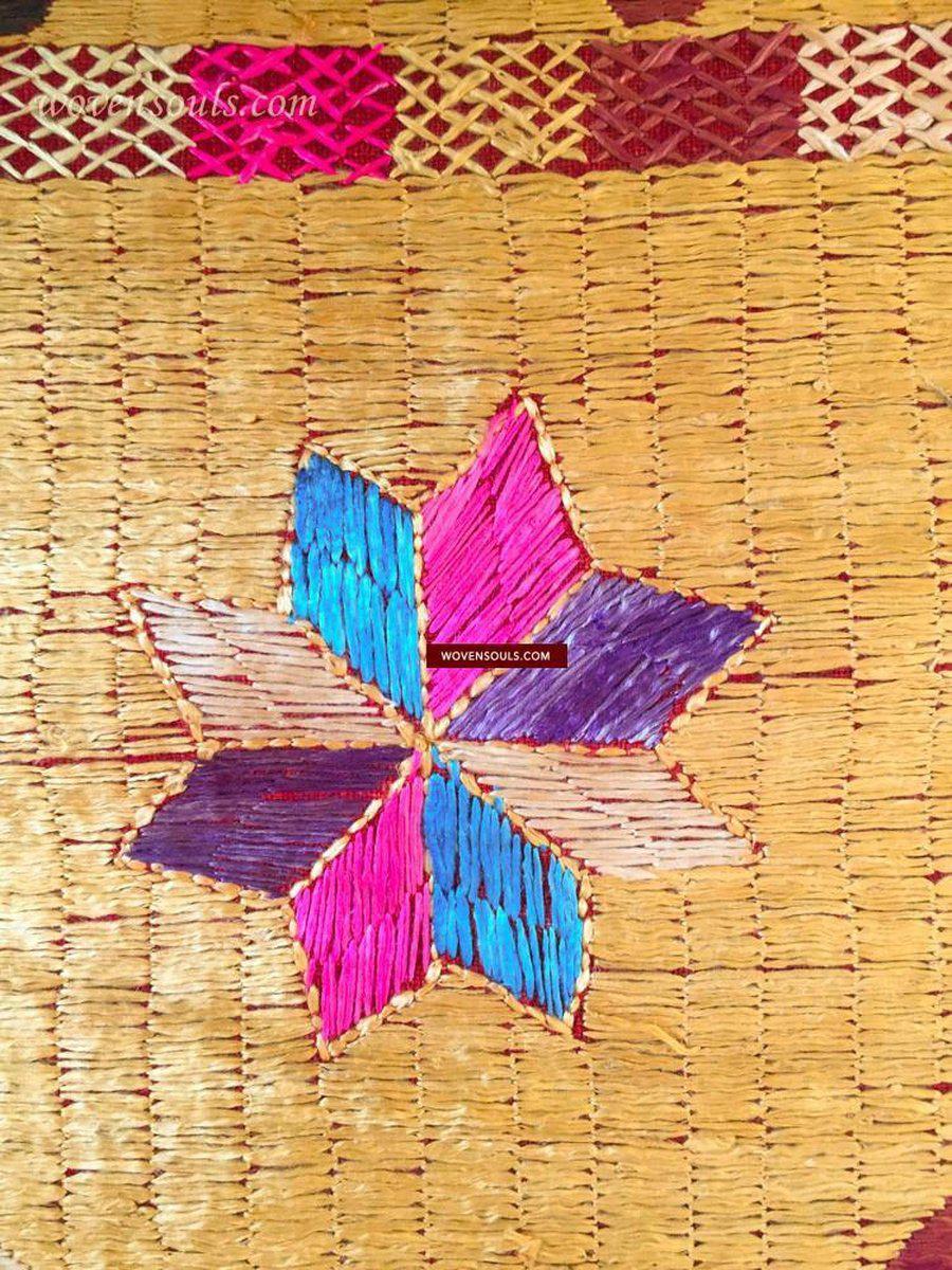 813 SOLD Phulkari Bagh Textile - Masterpiece-WOVENSOULS-Antique-Vintage-Textiles-Art-Decor